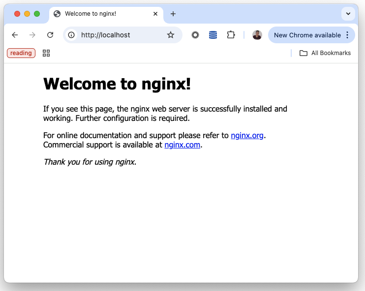 localhost-nginx